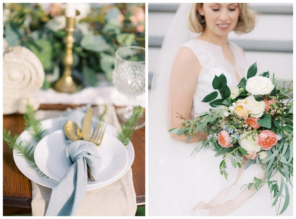 sable inn bed and breakfast, minnesota intimate wedding venue, Minnesota elopement, small destination wedding venue, lake wedding, minnesota wedding photographer, central mn brides, vintage wedding decor, outdoor table setting,